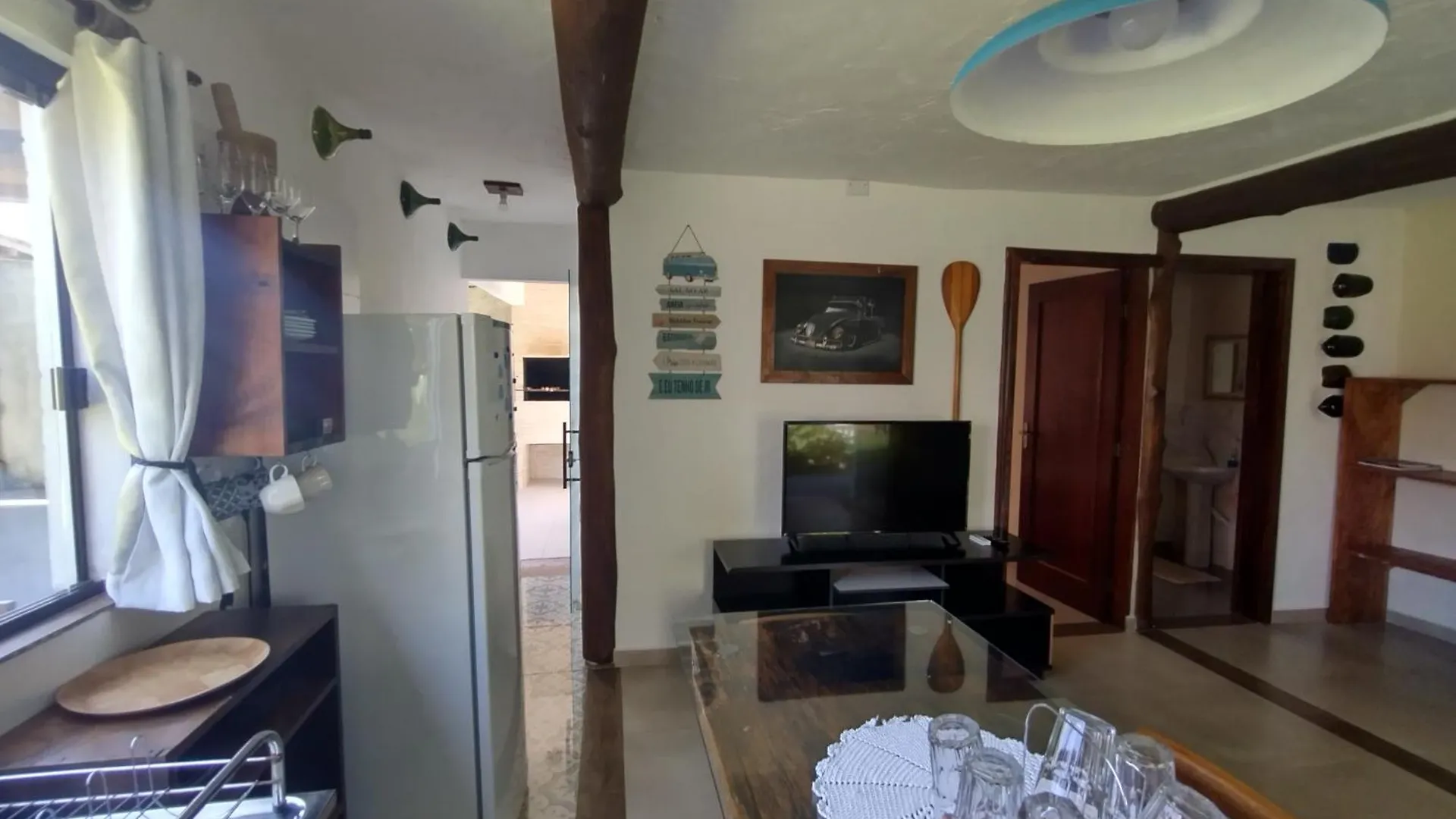 Ferienhaus Apartamento Terreo 1 Dormitorio 300M Do Mar Palhoça Brasilien